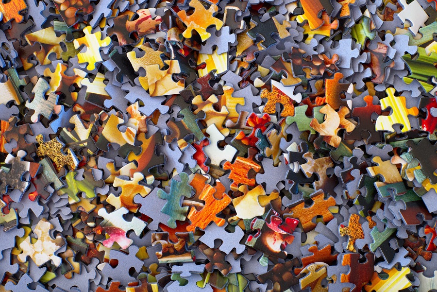 puzzelstukjes