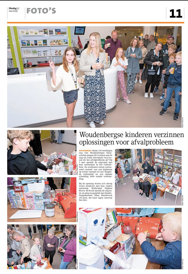 Bendebouwers in het Woudenbergs Nieuws