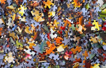 puzzelstukjes
